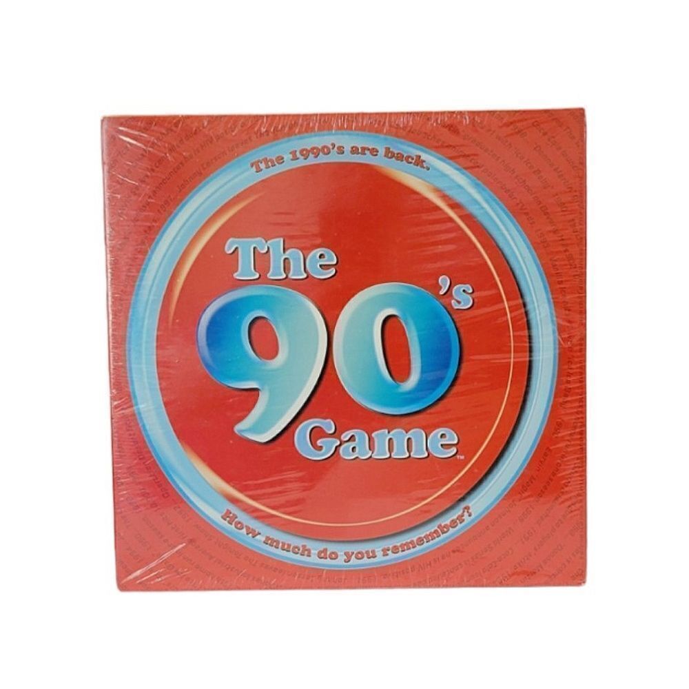 The 90's Game By Intellinitiative New Factory Sealed
